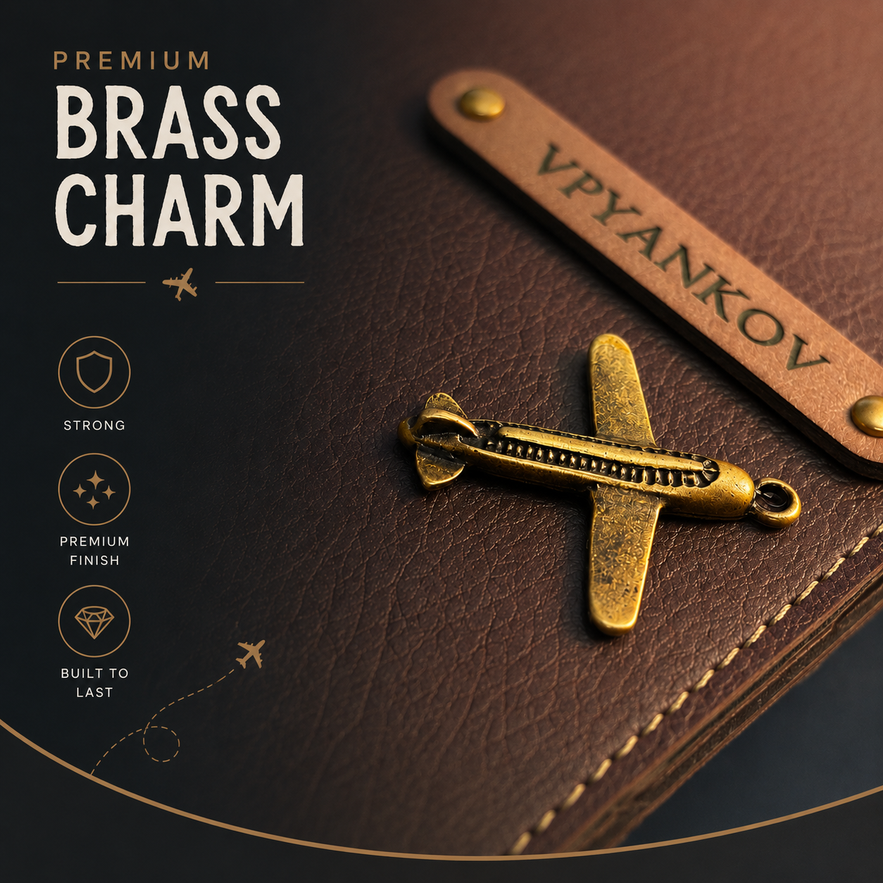 Personalised Leather Passport Cover - Image 4