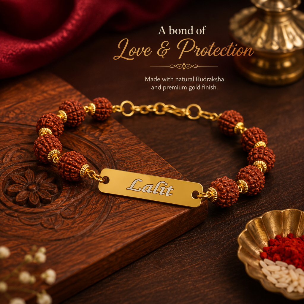 Rudraksh Name Rakhi