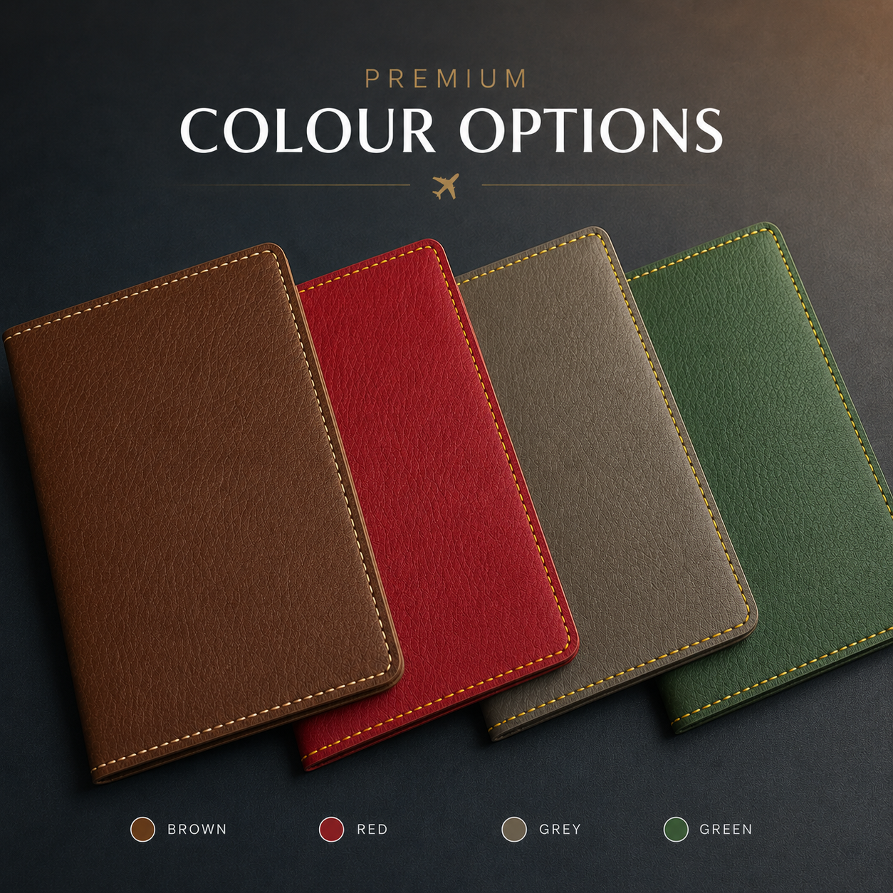 Personalised Leather Passport Cover - Image 3